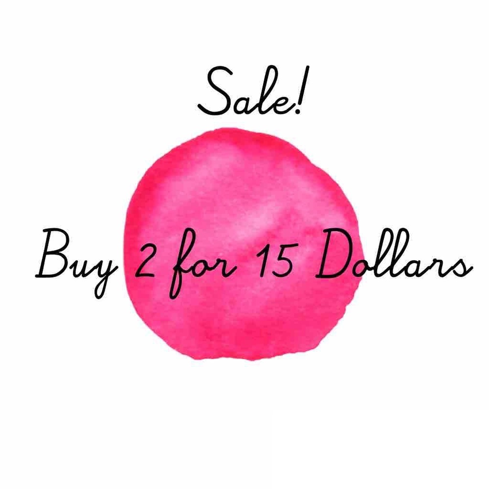 2 for $15 sale
